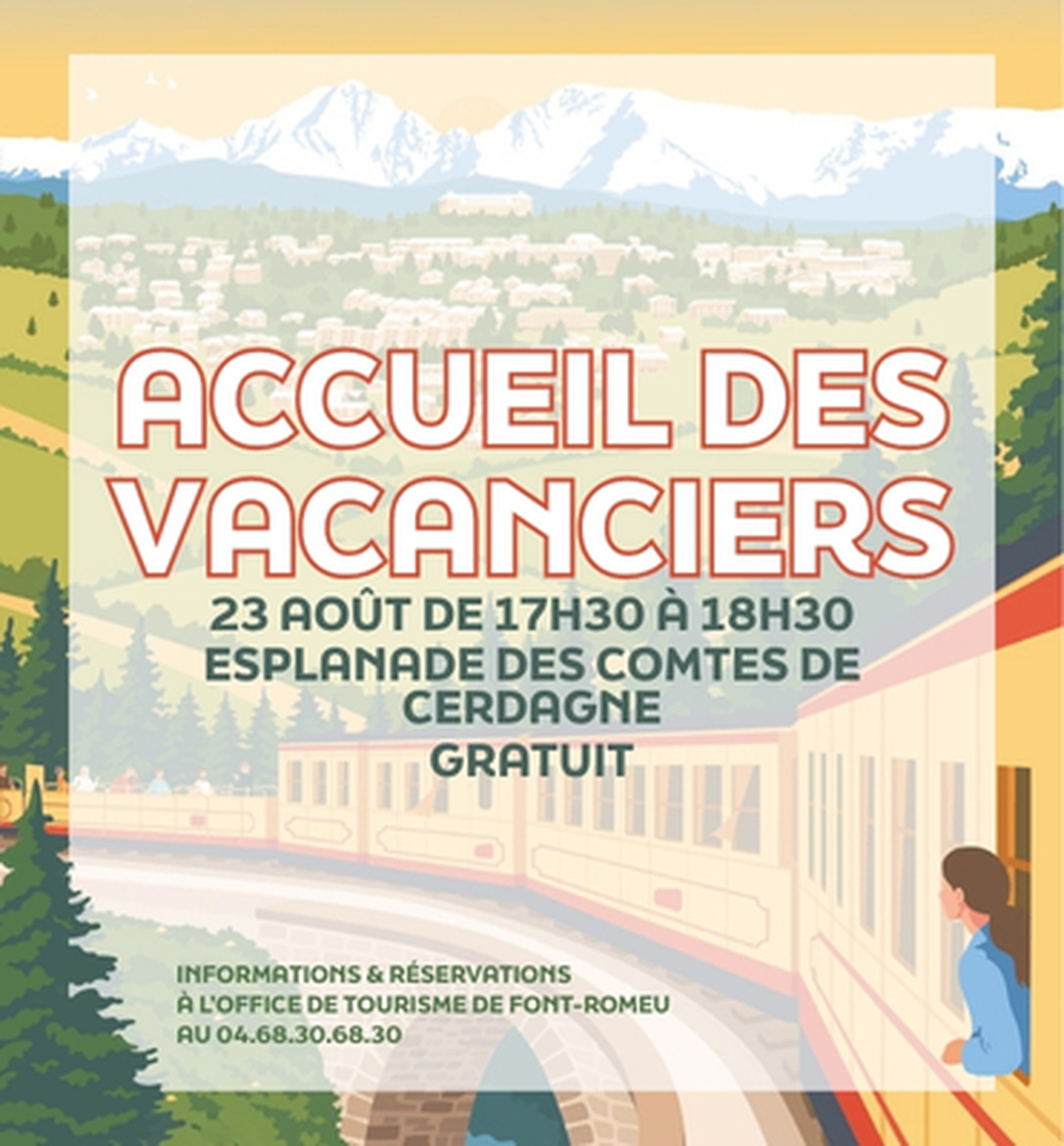 Accueil Des Vacanciers - Dimanche 23 Août 2026