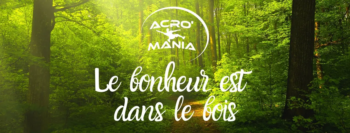 Acro'Mania : le parc d'accrobranches à côté de Dijon 