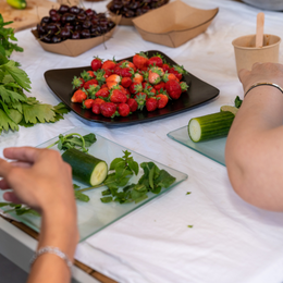 Action de sensibilisation au changement climatique - commençons par notre assiette !