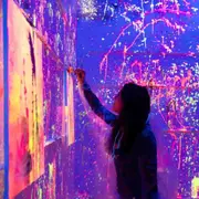 Action painting à Paris 9ème