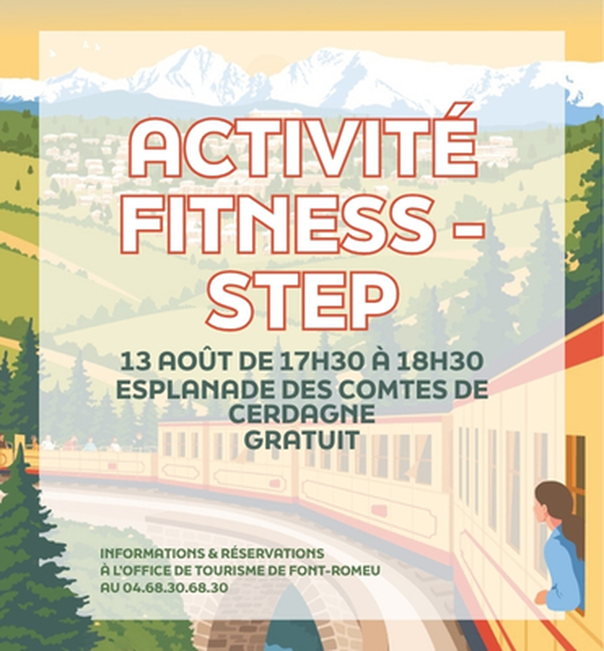 Activité Fitness Step - Jeudi 13 Août