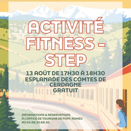 Activité Fitness Step - Jeudi 13 Août