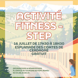 Activité Fitness Step - Jeudi 16 Juillet