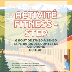 Activité Fitness Step - Jeudi 6 Août