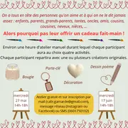 Activité manuelle : fête des gens qu'on aime