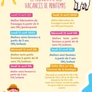 Activités à la Chèvrerie de la Petite Brosse