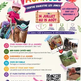 Activités d'été : Centre équestre Les Joncs
