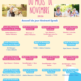Activités de l'Epnak