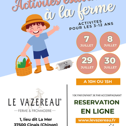 Activités estivales à la ferme
