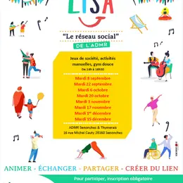 Activités et Animations Seniors - LISA le réseau social ADMR