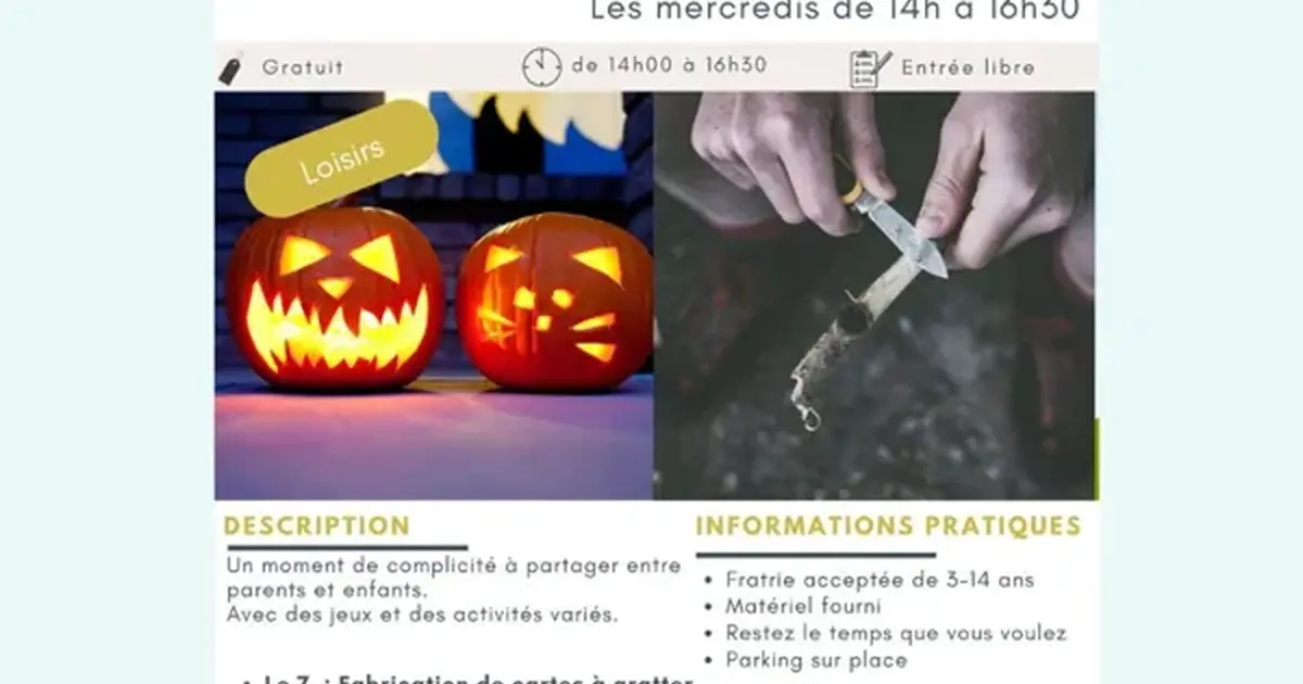 Activités parents & enfants (6-11 ans)