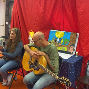 Activités peinture en musique sur le thème noir et blanc