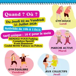 Activités physiques estivales
