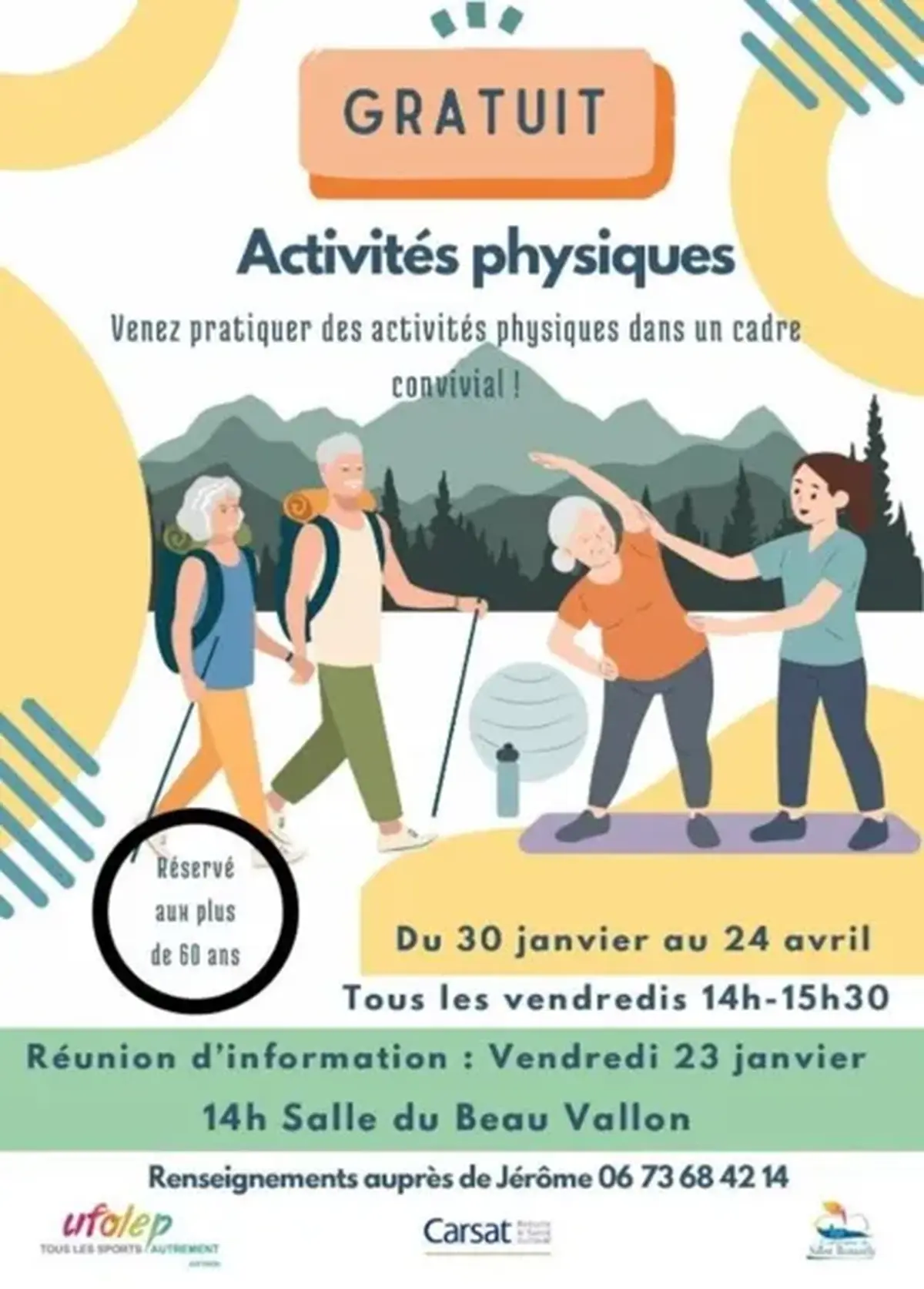 Activités physiques pour les séniors