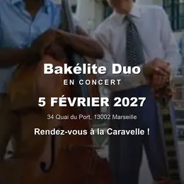 Bakélite Duo en concert à La Caravelle