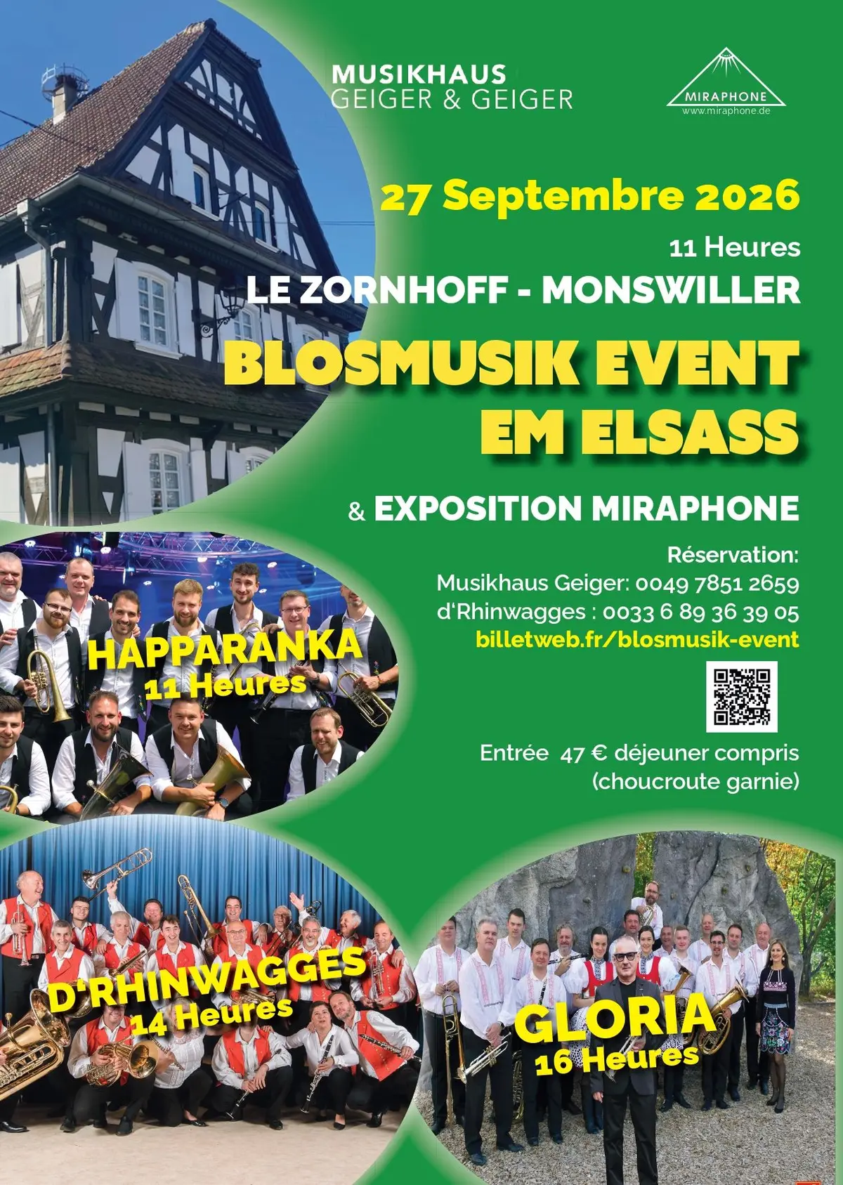Blosmusik Event em Elsass