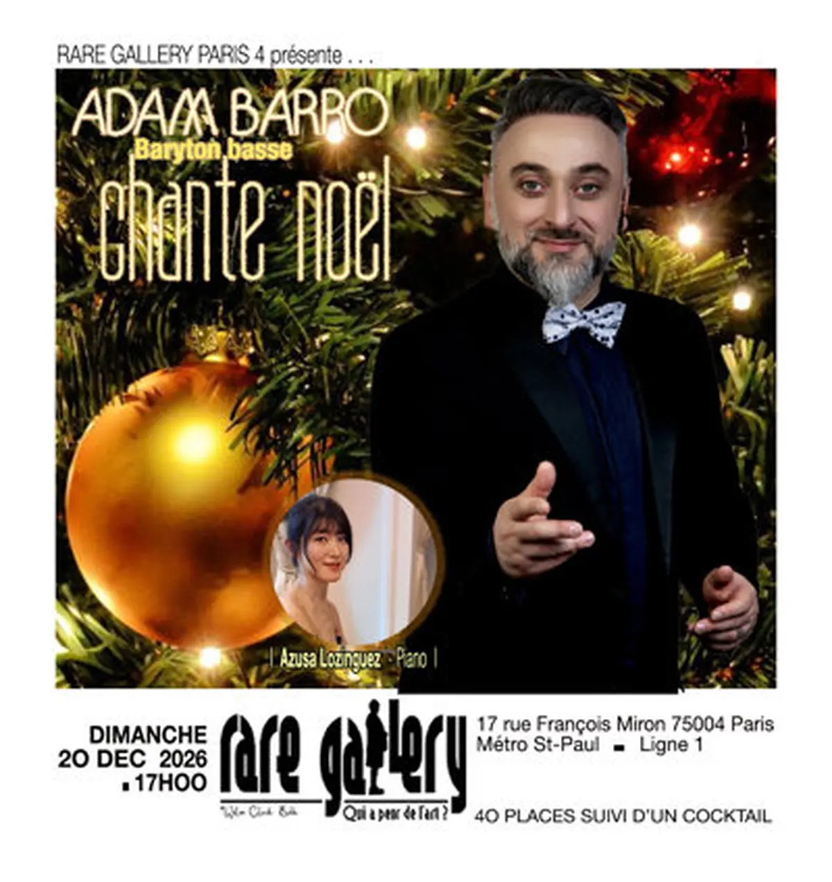 Adam Barro chante Noël