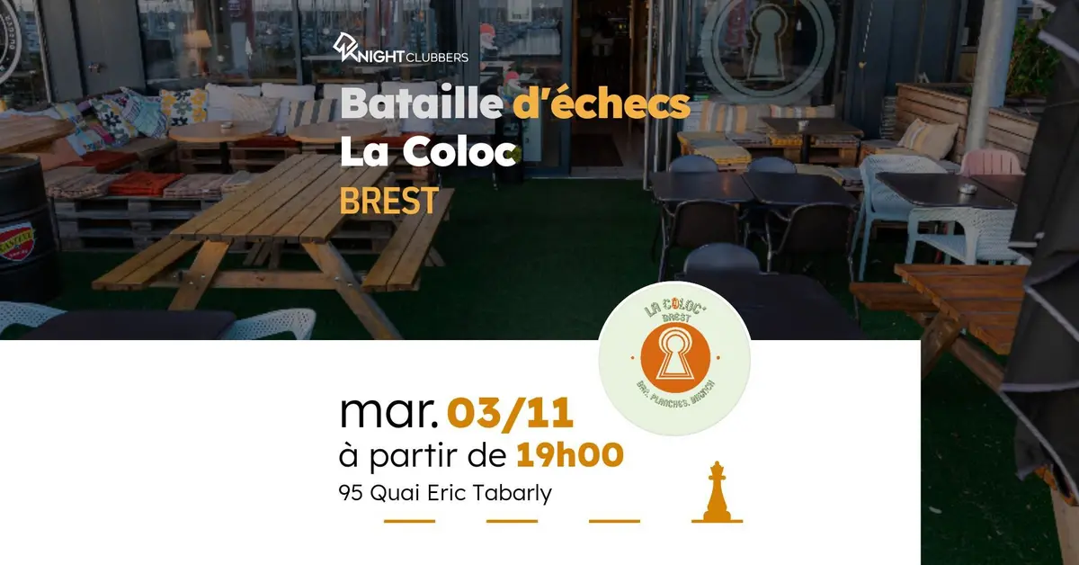 Bataille d'échecs à La Coloc
