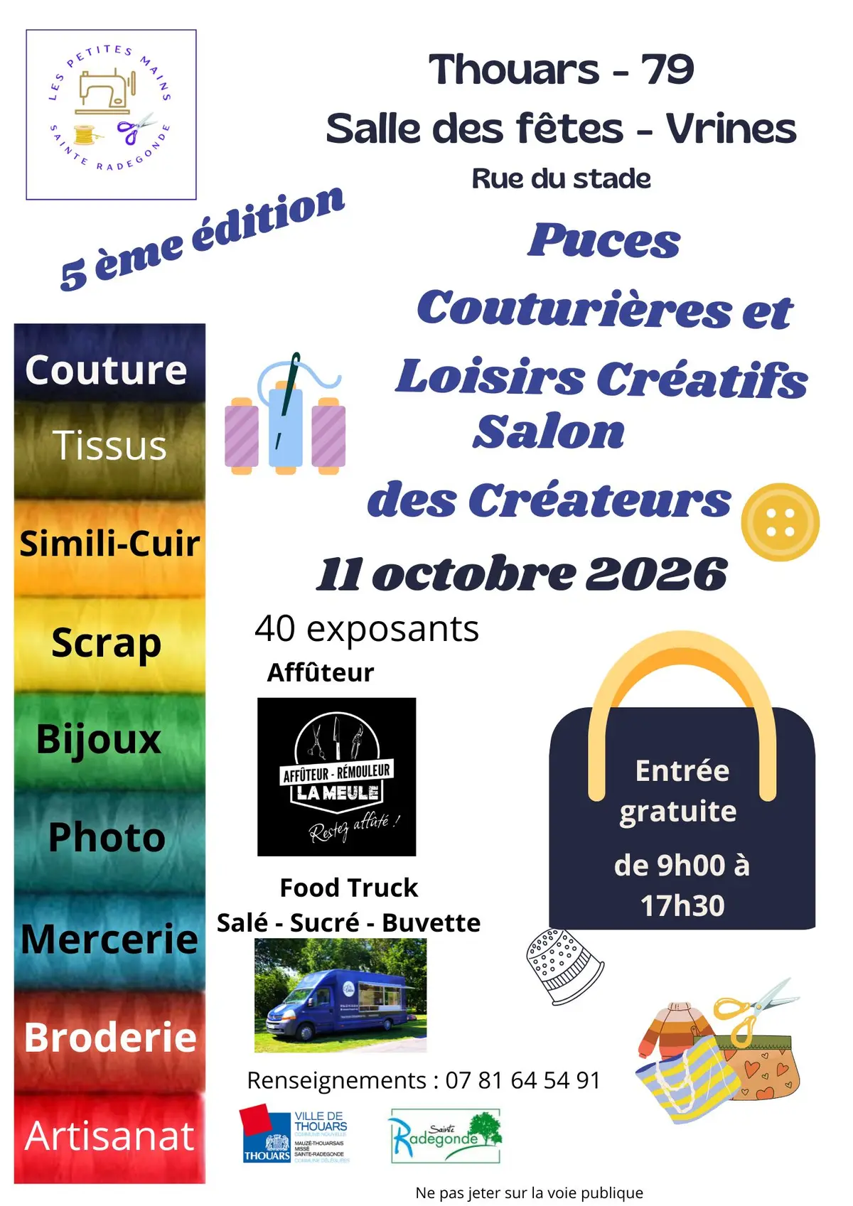 Puces Couturières et Loisirs Créatifs, Salon des créateurs