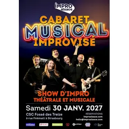 Show d'IMPRO Alsace : Cabaret Musical Improvisé