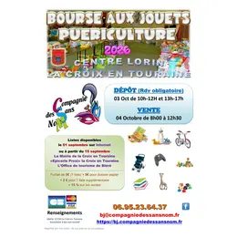 Bourse aux jouets et puériculture - Compagnie des Sans NoM