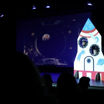 Show scientifique: Un voyage sur la Lune