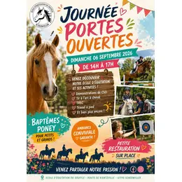 Portes ouvertes à l'école d'équitation du Souffle