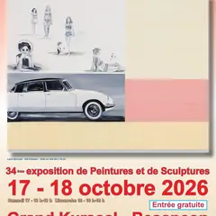 34ème exposition de PEINTURES et SCULPTURES