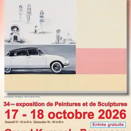 34ème exposition de PEINTURES et SCULPTURES
