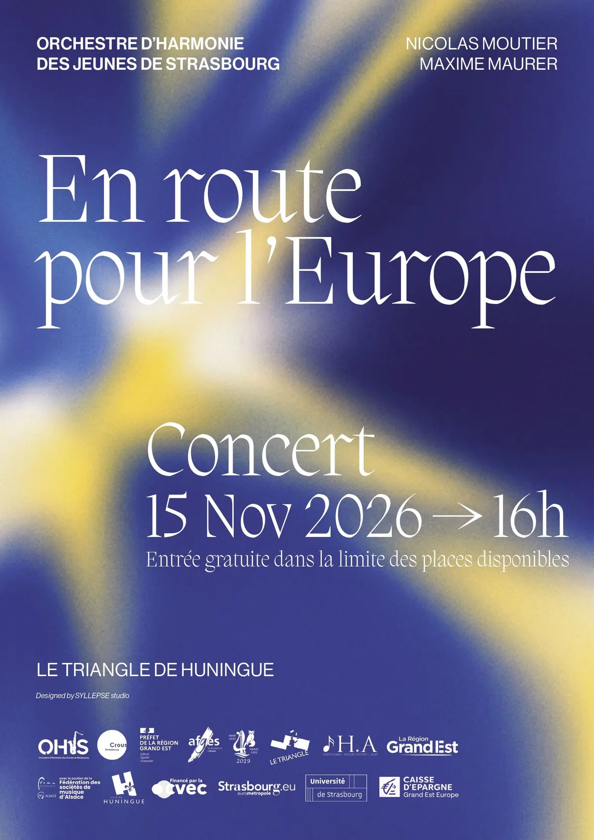 Concert OHJS - En route pour l'Europe