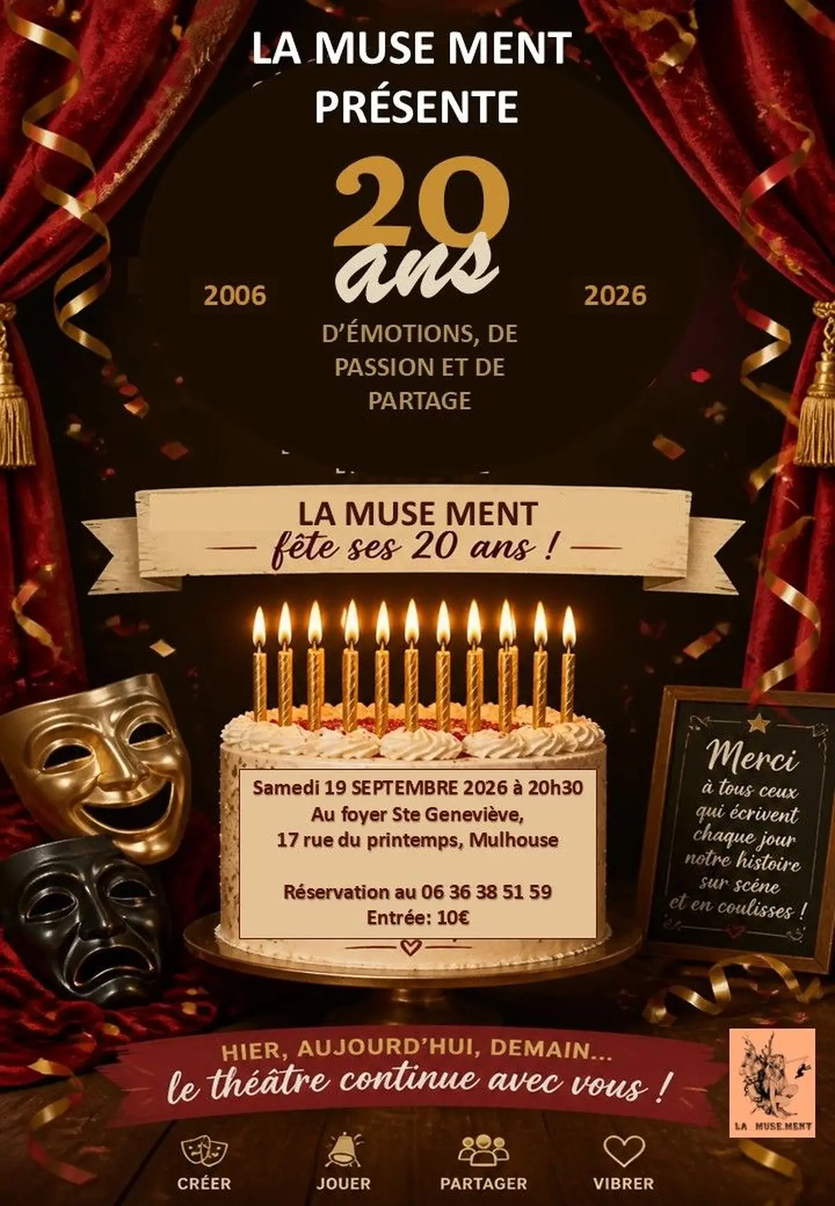 La Muse Ment fête ses 20 ans