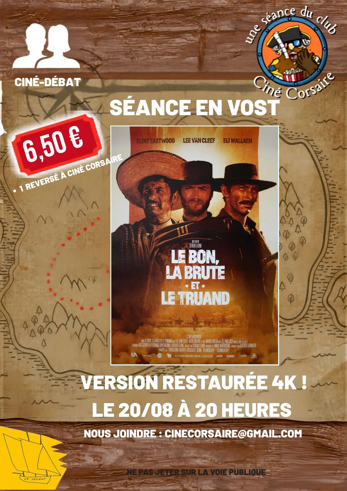 Ciné débat Le Bon, la Brute et le Truand