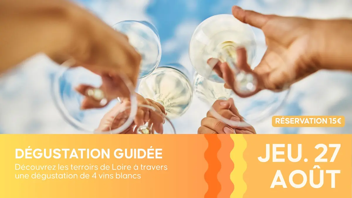 Terroirs de Loire - dégustation guidée de 4 vins blancs