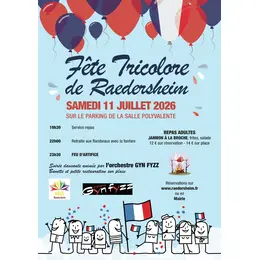 Fête Tricolore à Raedersheim