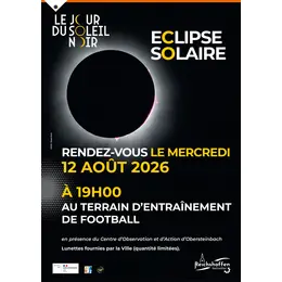Observation de l'éclipse solaire