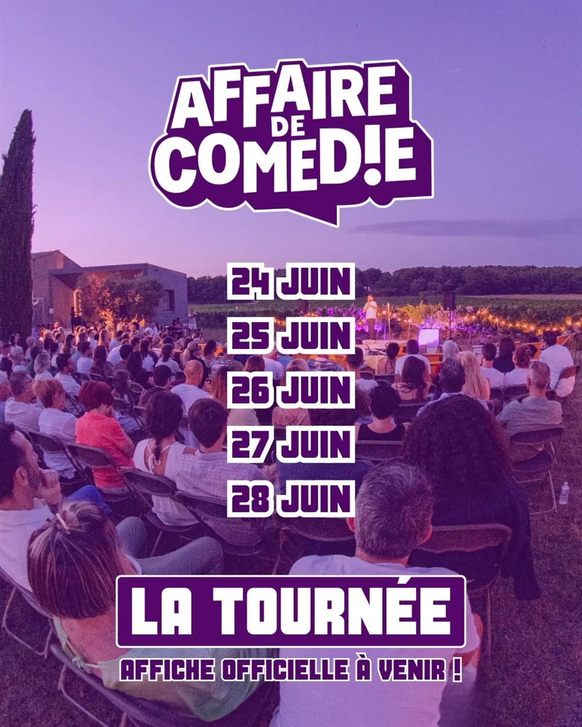 Affaire de Comédie : La tournée