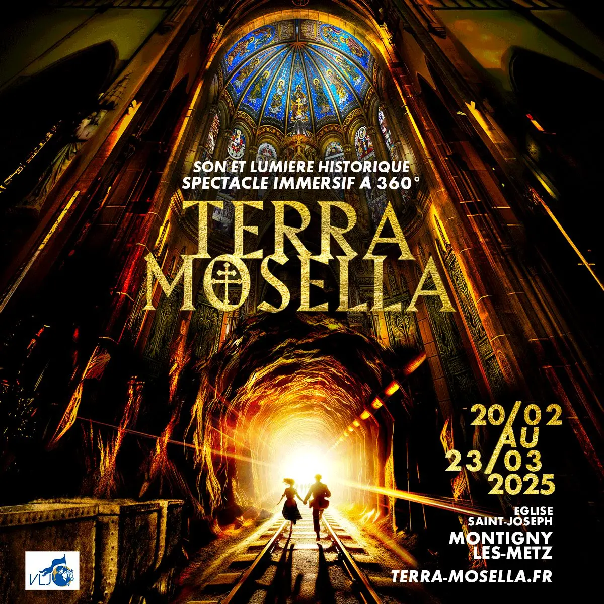 L'affiche du spectacle immersif Terra Mosella
