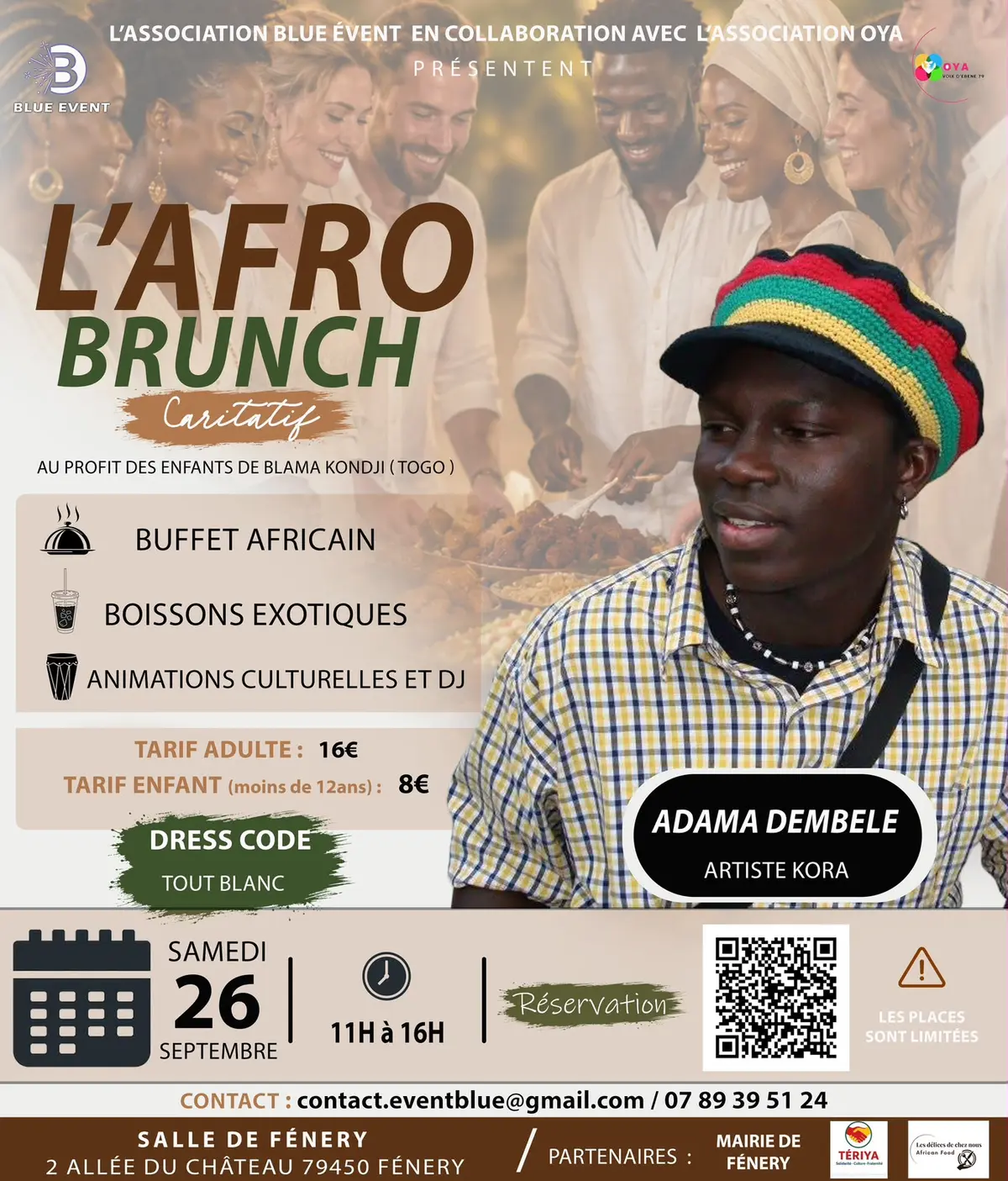 Afro brunch caritatif