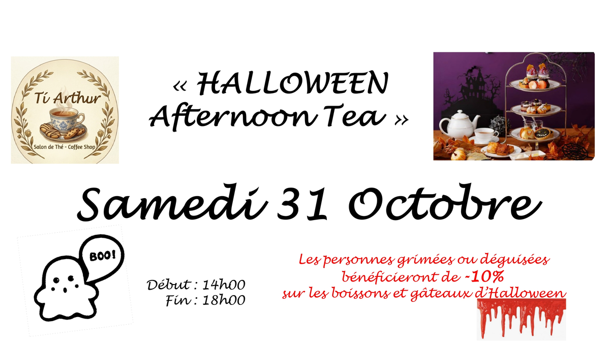 Afternoon Tea Halloween