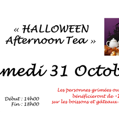 Afternoon Tea Halloween