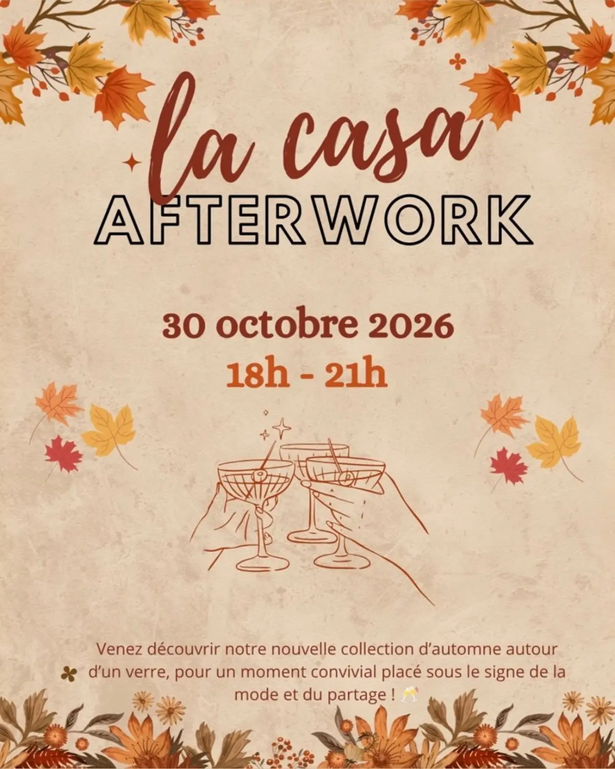 Afterwork Casa à l'Hôtel des Pins