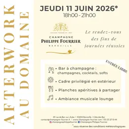 Afterwork - Champagne Philippe Fourrier