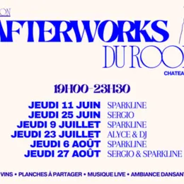 Afterwork du Rooftop au Château Henri Bonnaud