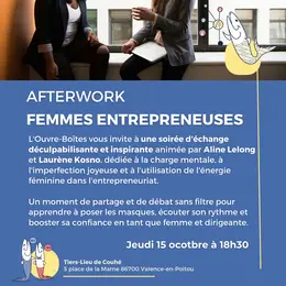 Afterwork : Femmes entrepreneuses