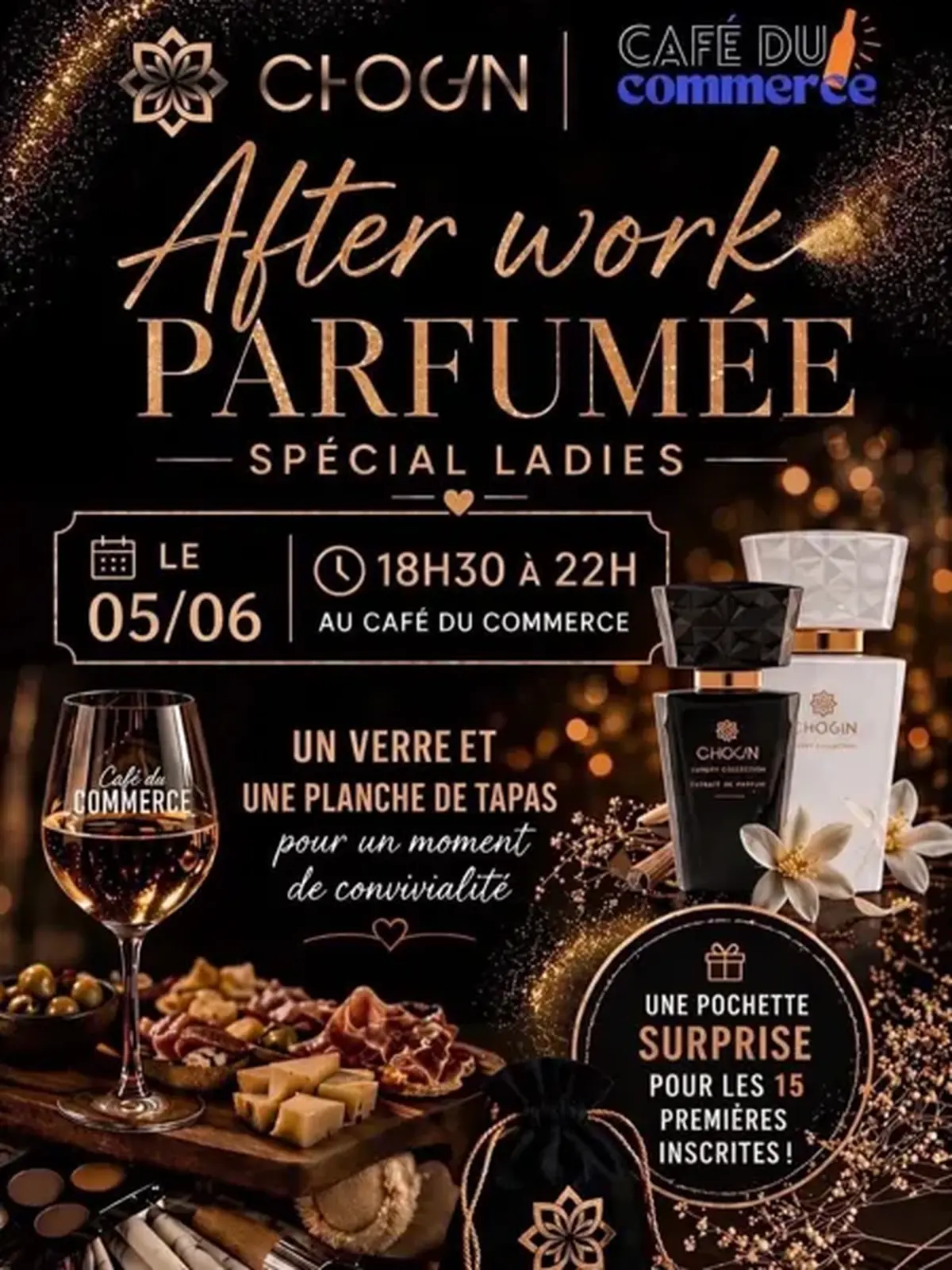 Afterwork parfumé spécial ladies