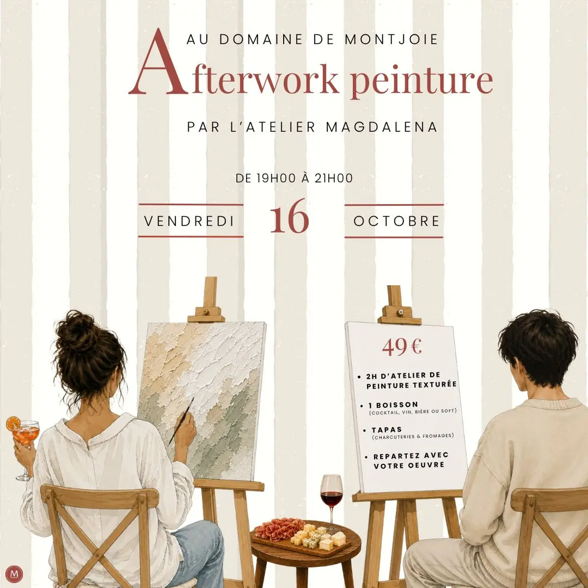 Afterwork Peinture à Montjoie
