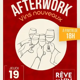 Afterwork vins nouveaux