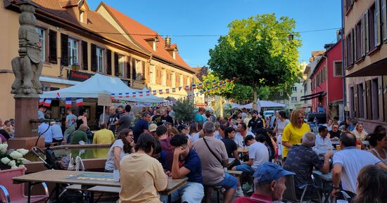 Afterworks-Ap&eacute;ros &agrave; Guebwiller : le programme des soir&eacute;es de l'&eacute;t&eacute; 2026