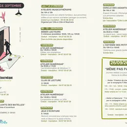 Agenda de la médiathèque