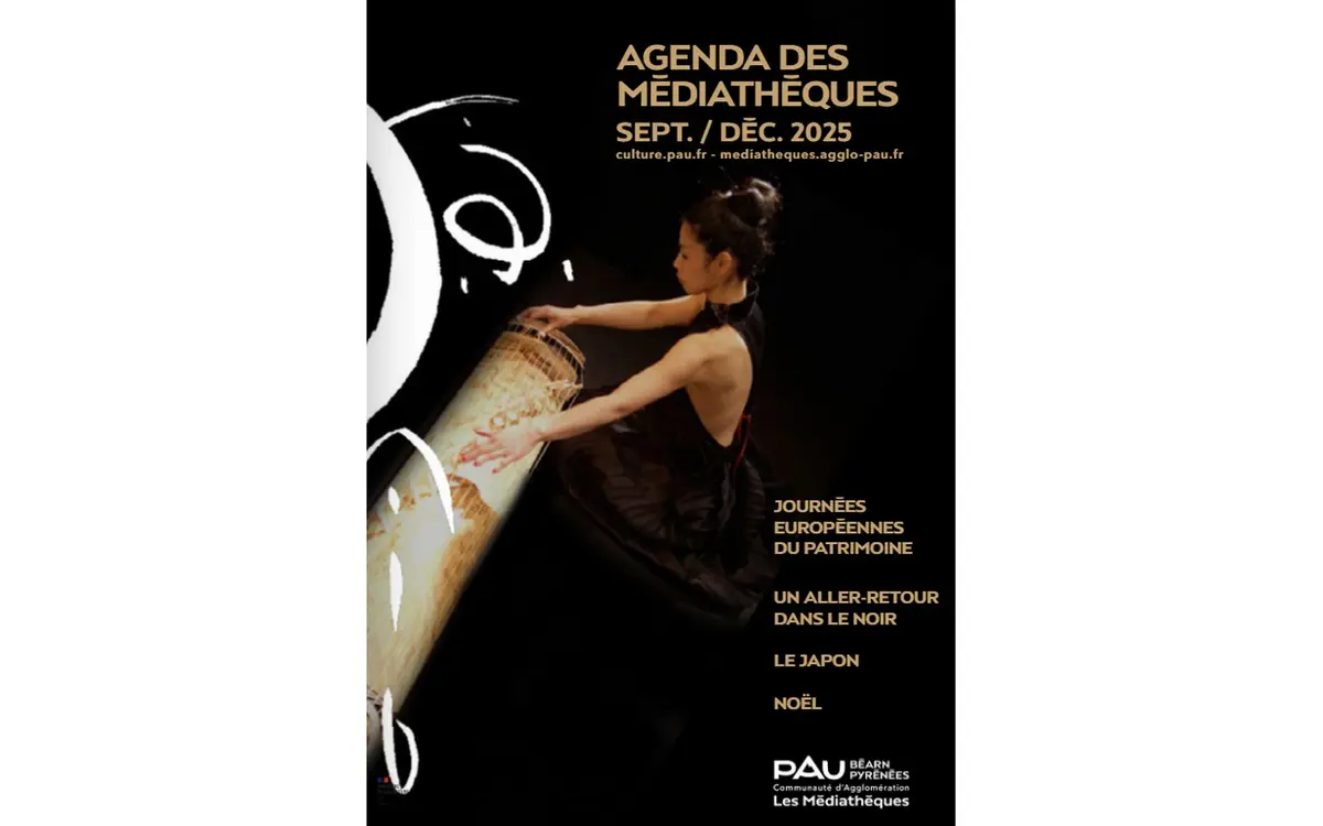 Agenda des médiathèques - Septembre à Décembre 2025